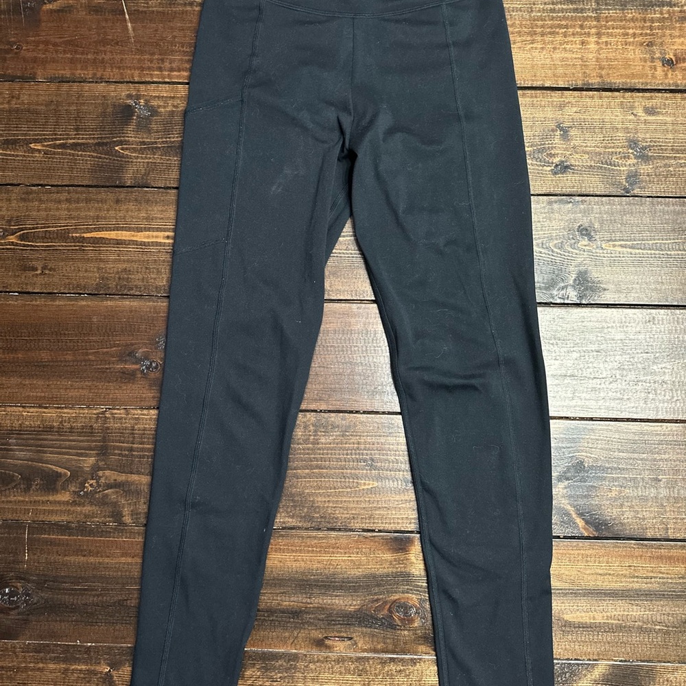 Abercrombie Kids Black Leggings Streamlined Fit